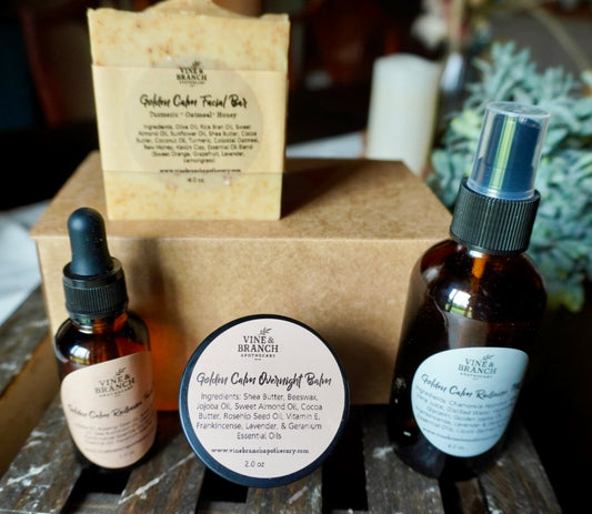 Golden Calm Skincare Collection