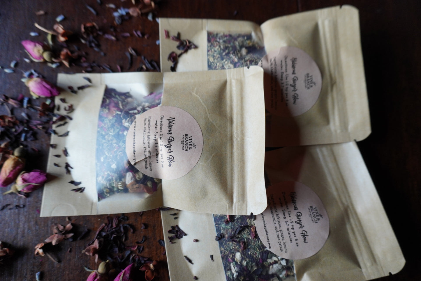 Hibiscus Ginger Glow Tea