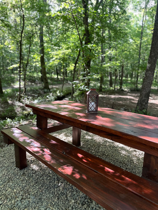 Extra Large Sturdy Picnic Table