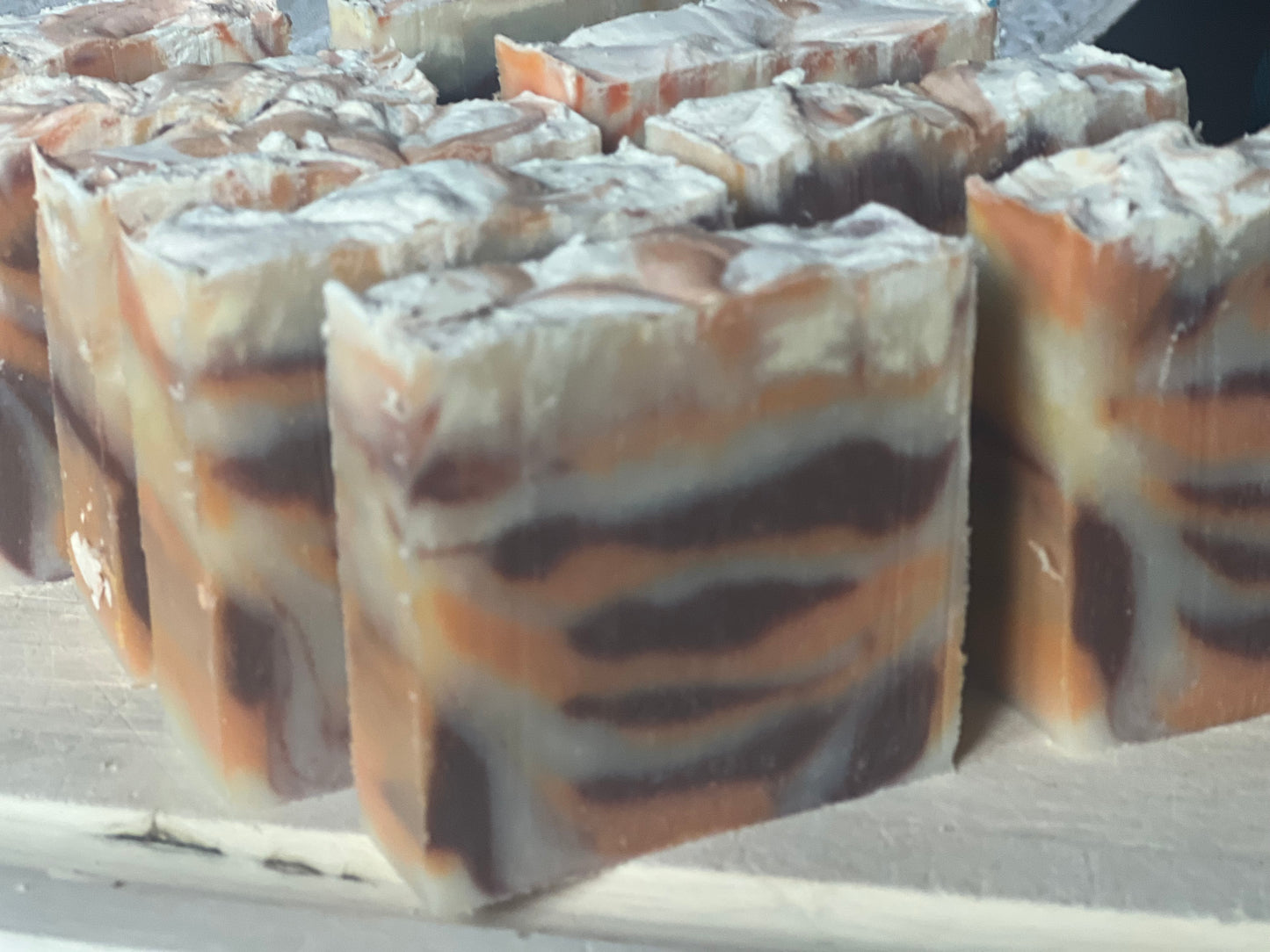 Orange patchouli bar