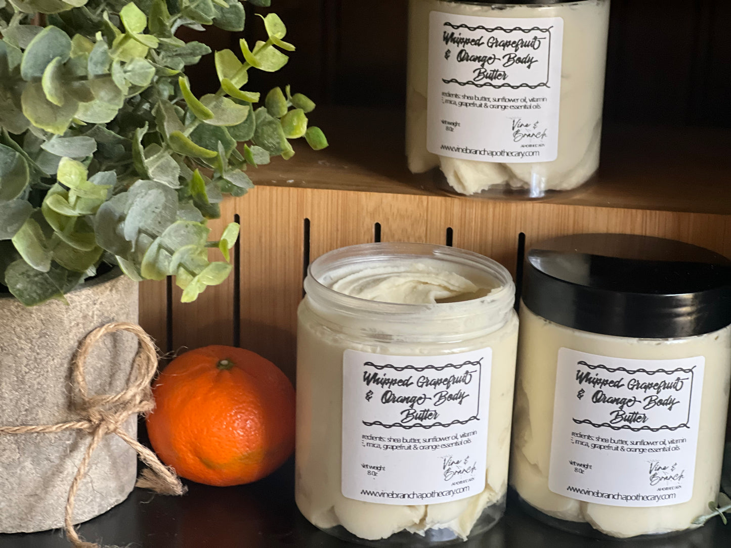 Whipped Grapefruit & Orange Body Butter