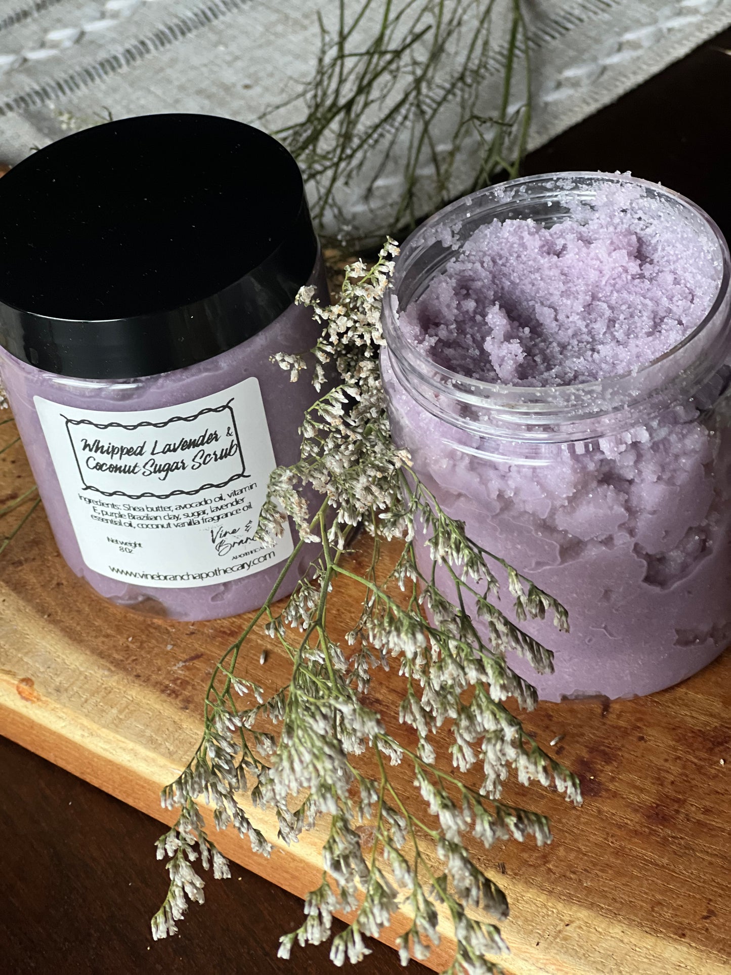 Whipped Lavender & Coconut Sugar Scrub