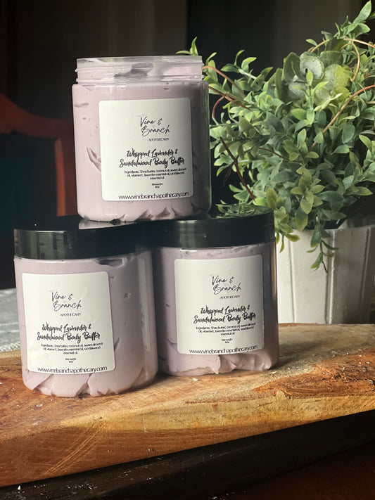 Whipped Lavender & Sandalwood Body Butter